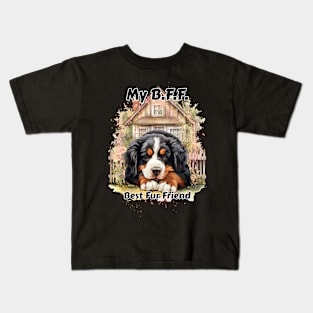 Dog - B.F.F. Bernese Mountain Kids T-Shirt